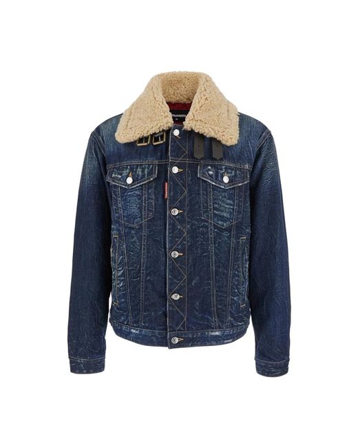 DSquared² Denim Jackets in het Blue voor heren