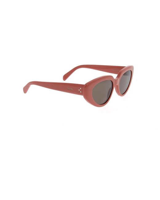 Céline Accessoires ,Oranje ,Zonnebrillen in het Brown voor heren