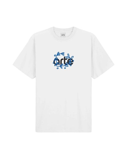 Arte' White T-Shirts for men