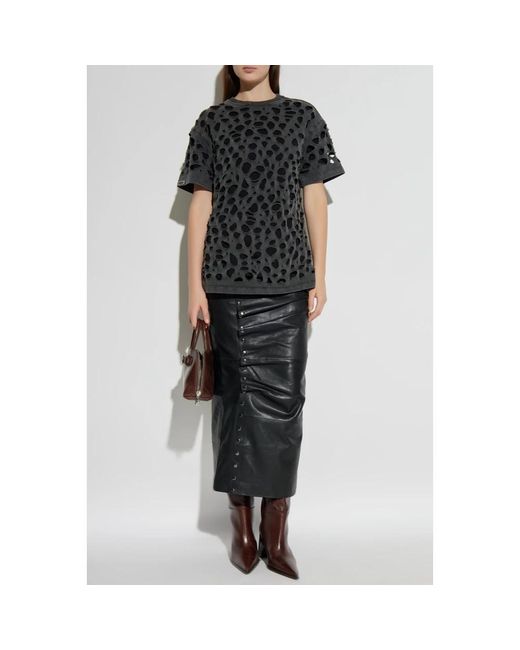 AVAVAV Tops ,Zwart ,T-Shirts in het Black
