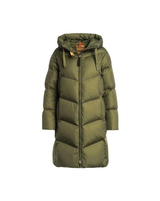 Down Coats di Parajumpers in Green