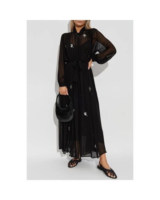 Forte Forte Maxi Dresses in het Black