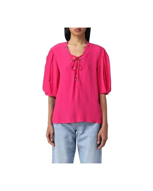 Pinko Red Blouses