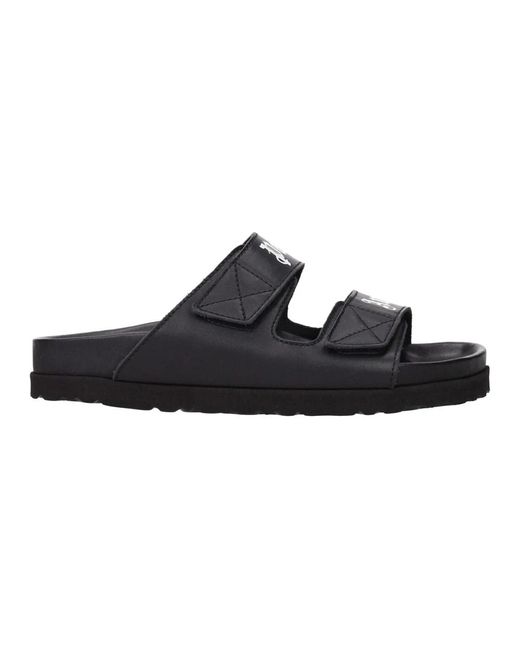 Sliders di Palm Angels in Black