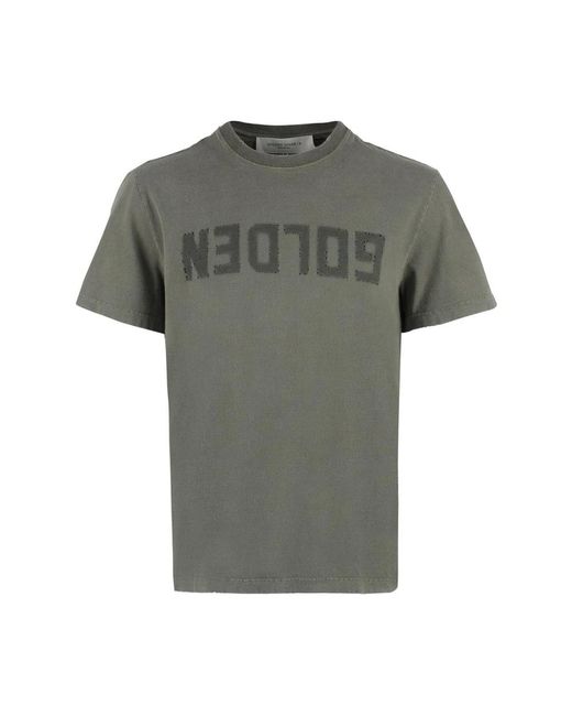 Golden Goose Deluxe Brand Gray T-Shirts for men