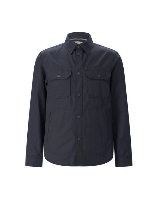 Woolrich Light Ramar Overshirt in het Blue voor heren