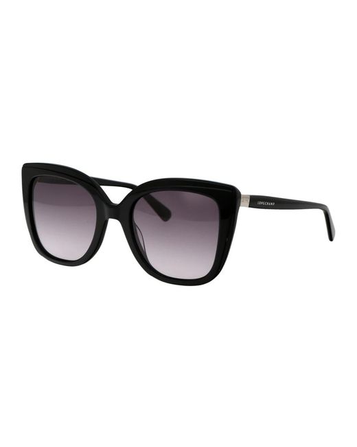Occhiali da sole alla moda per giornate soleggiate di Longchamp in Black