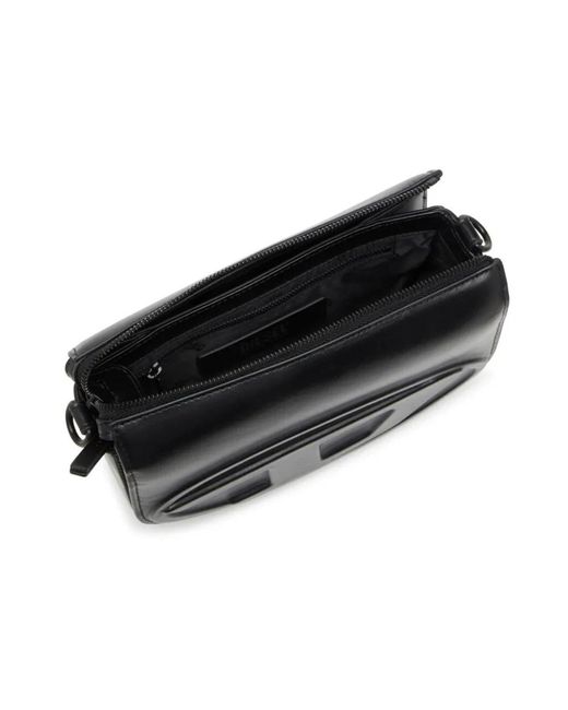 DIESEL Black Shoulder Bags