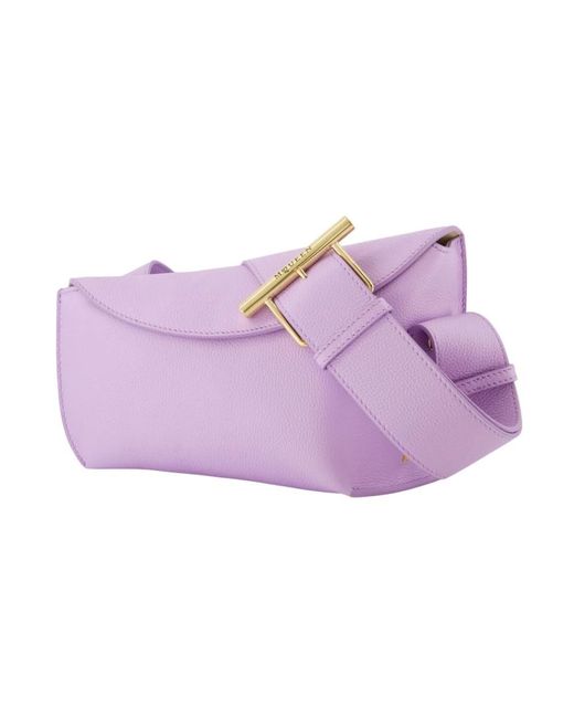 McQueen Purple T-bar Sling Crossbody