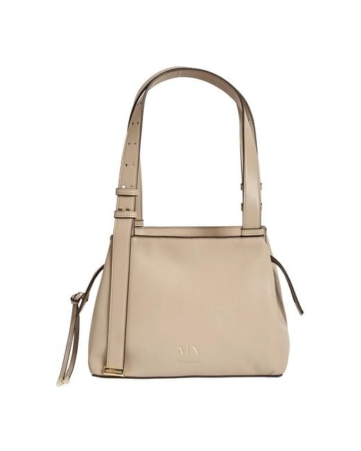 ARMANI EXCHANGE Natural Shoulder Bags