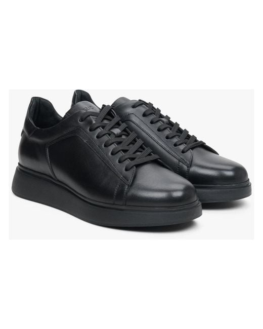 ESTRO Black Sneakers for men
