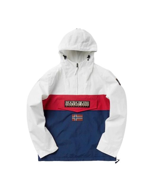 Napapijri Rainforest Jacket in het Blue voor heren