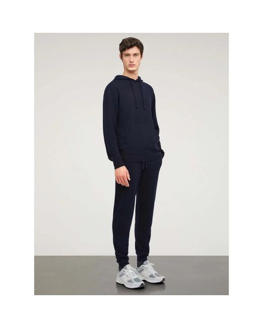 Aspesi Wool Sweatpants in het Blue voor heren