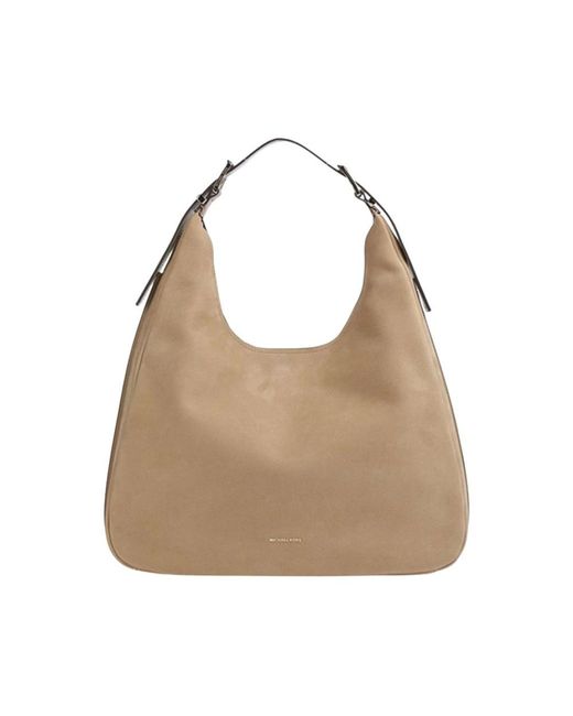 Michael Kors Natural Shoulder Bags