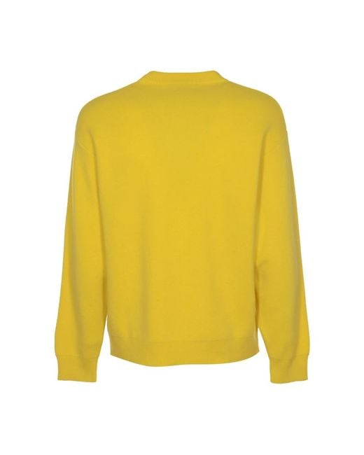 Daniele Fiesoli Yellow Sweatshirts for men
