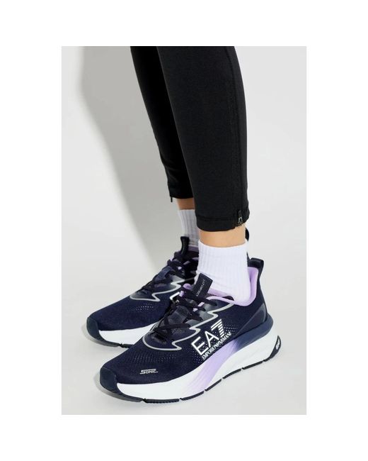 Sneakers EA7 en coloris Blue