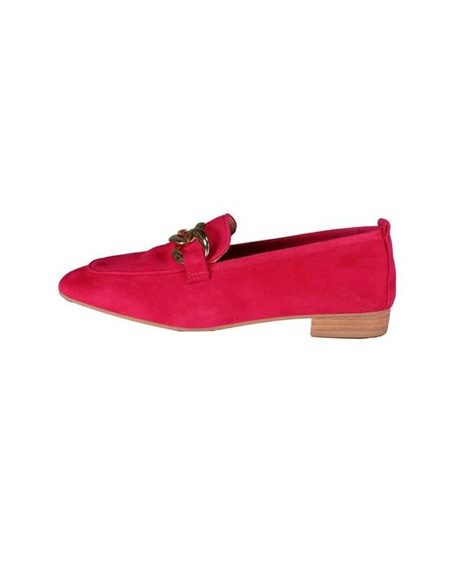 Unisa Red Loafers