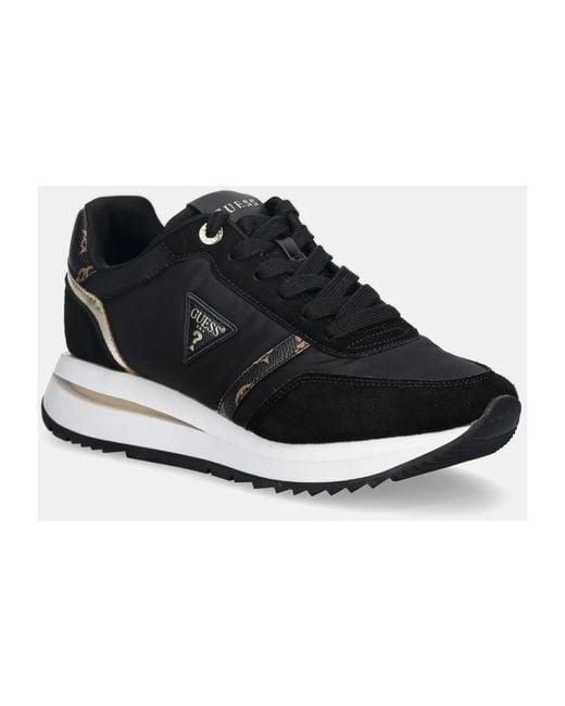 Guess Eagar Sneakers in het Black
