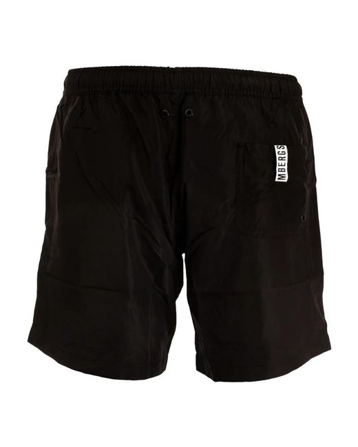 Bikkembergs Black Beachwear for men