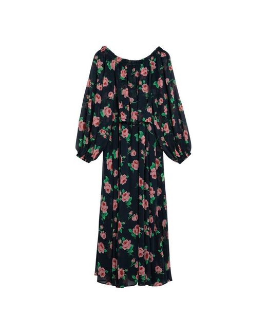 ROTATE BIRGER CHRISTENSEN Black Langes kleid eleganter stil