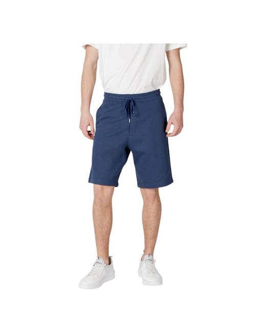 Replay Blue Casual Shorts for men