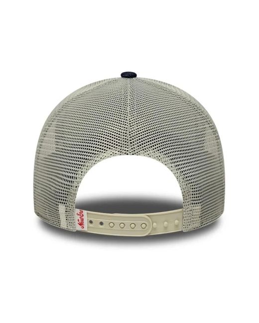 KTZ Patch Denim 9Forty A-Frame Trucker in Blue für Herren