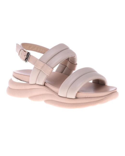 Baldinini Pink Flat Sandals