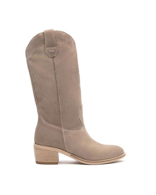 Cowboy Boots di Nero Giardini in Brown