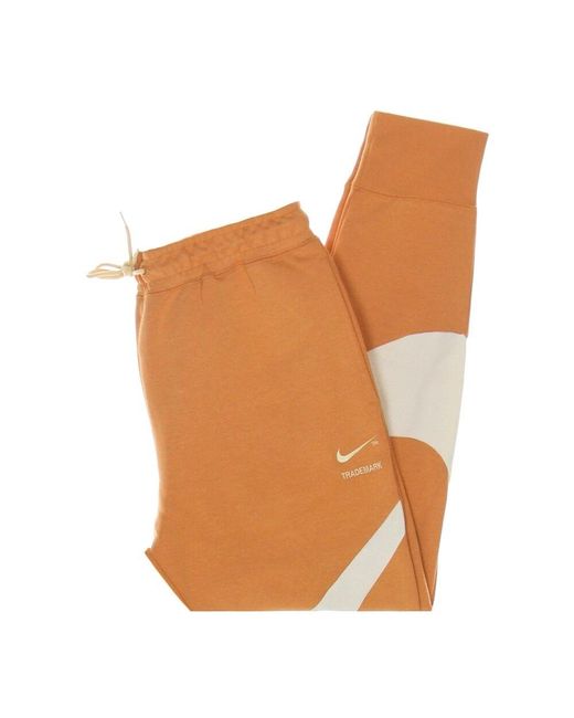 Nike Orange Sweatpants for men