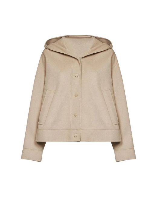 Weekend by Maxmara Natural Bomber Jackets