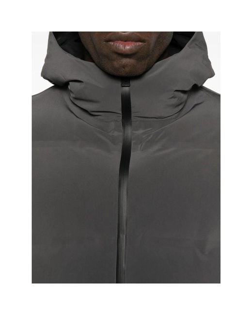 Herno Gray Winter Jackets for men