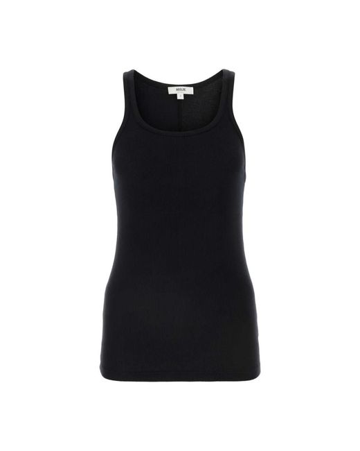 Agolde Tops ,Zwart ,Zane Tank in het Black
