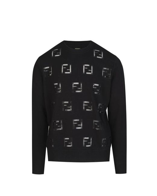 Fendi Black Sweatshirts for men