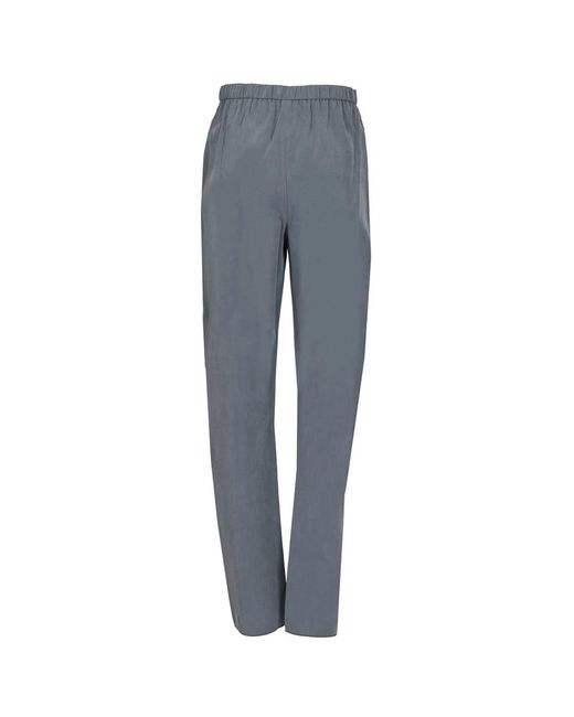Emporio Armani Blue Slim-Fit Trousers