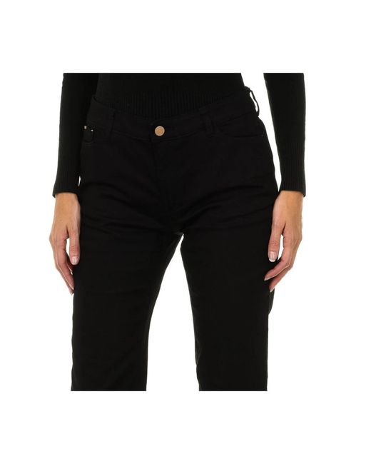 Armani Jeans Black Straight Fit Jeans