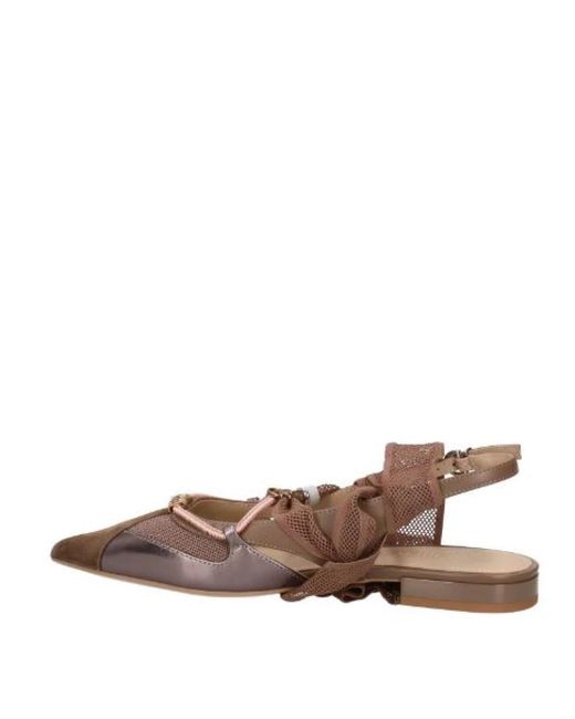 Pinko Brown Ballerina Shoes