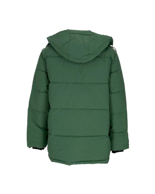 Winter Jackets Element de hombre de color Green