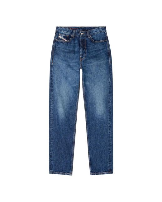 Straight Jeans DIESEL pour homme en coloris Blue