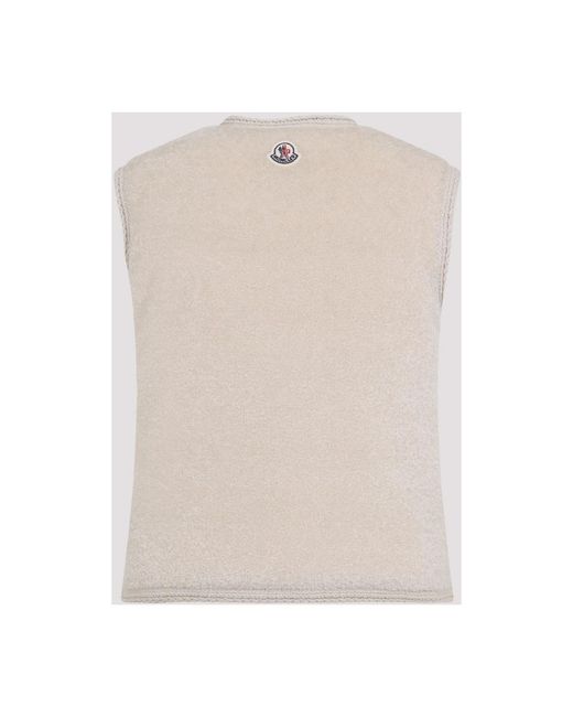 Vests Moncler en coloris Natural