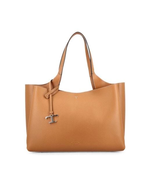 Tod's Brown Shopping Bags