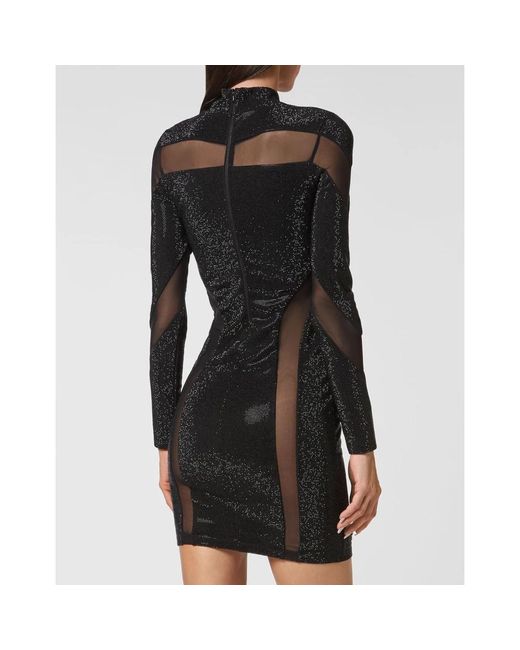 Philipp Plein Party Dresses in het Black