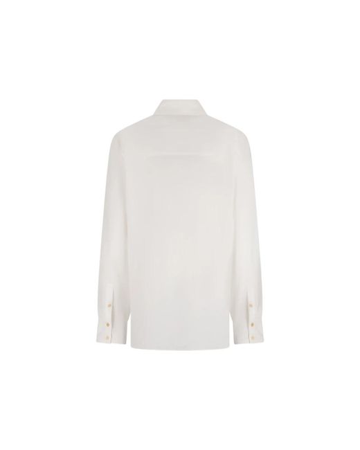 Khaite Minta Top in het White