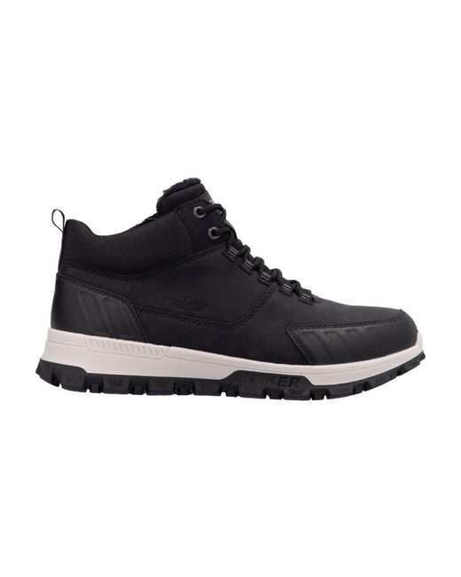 Rieker Black Lace-Up Boots for men