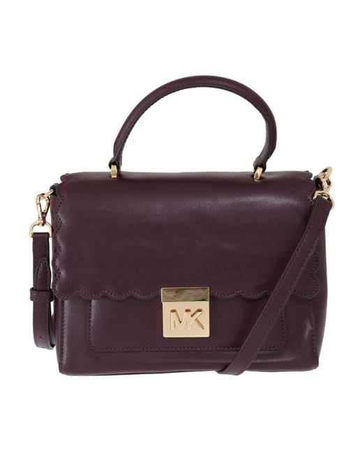Handbags di Michael Kors in Purple