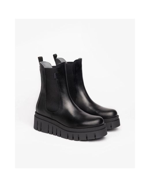 Nero Giardini Black Chelsea Boots