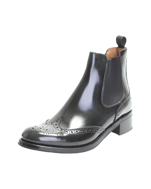 Church's Gray Heeled Boots