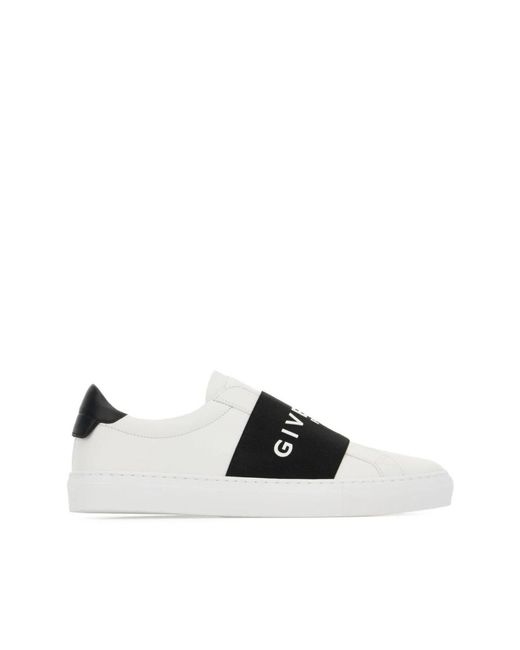 Givenchy Schoenen ,Wit ,Leer Urban Street Sneakers in het Black