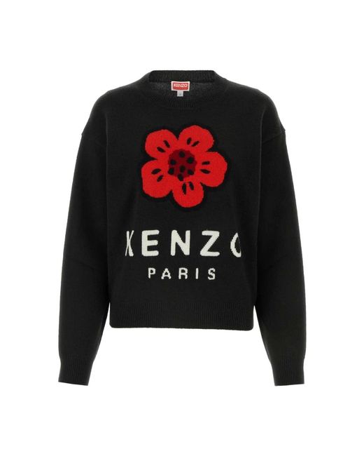 Knitwear > round-neck knitwear KENZO en coloris Black