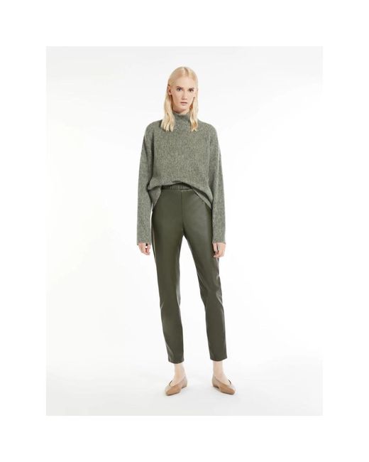 Max Mara Green Ornella hose