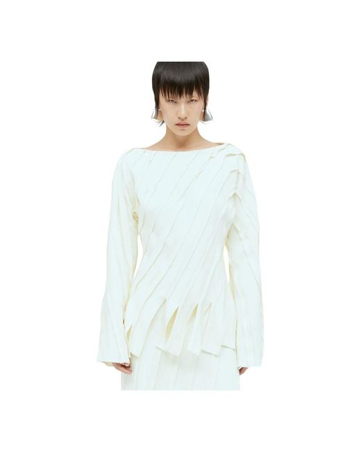 Bottega Veneta Blue Blouses